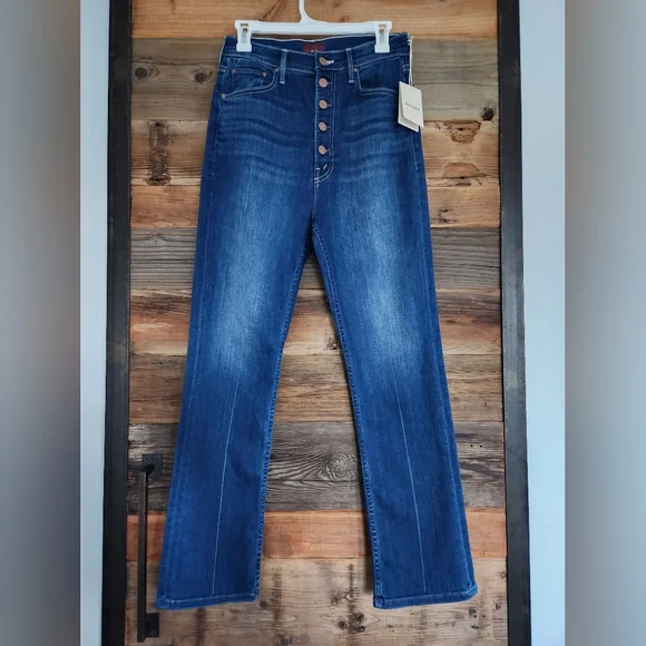 NWT Mother Pixie Ankle Rider Jeans Size 30 Call Out See Below - Picture 4 of 12